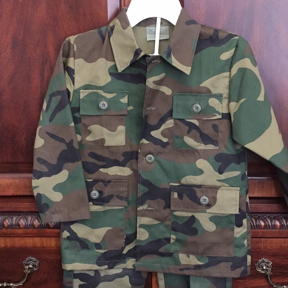 Kids Army Soldier Costume